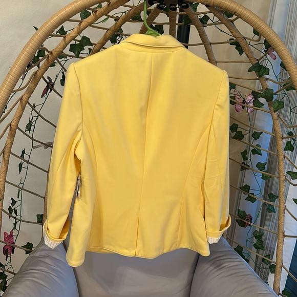 NWT Yellow The Limited Blazer - Picture 2 of 4
